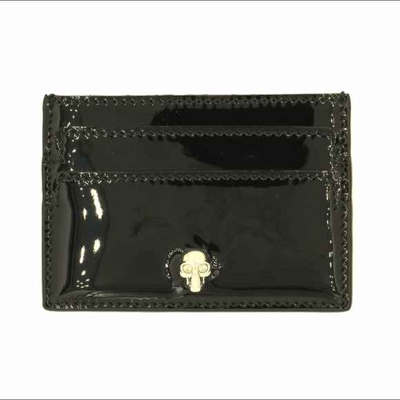 Alexander McQueen Handbags - Alexander McQueen Tone Skull Card Holder Wallet Alexander McQueen Handbags - Alexander McQueen Tone Skull Card Holder Wallet
